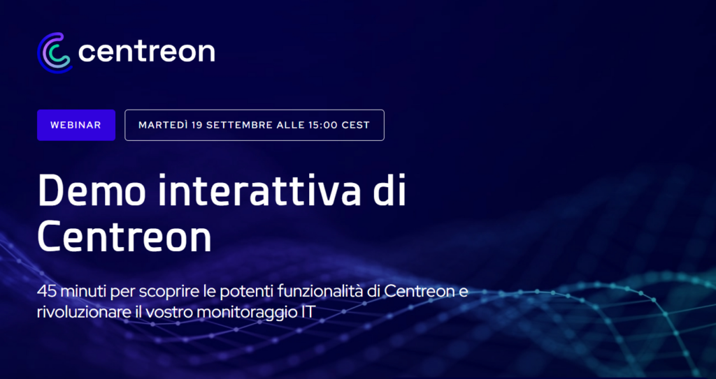 Demo Interattiva di Centreon