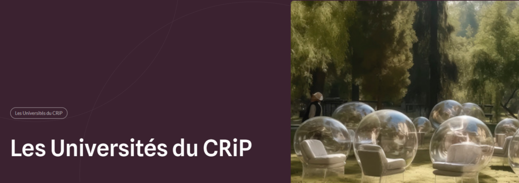 Les universités du CRiP 2024