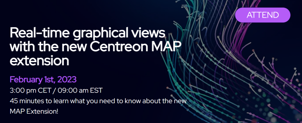 Webinar: Real-time graphical views with the new Centreon MAP extension